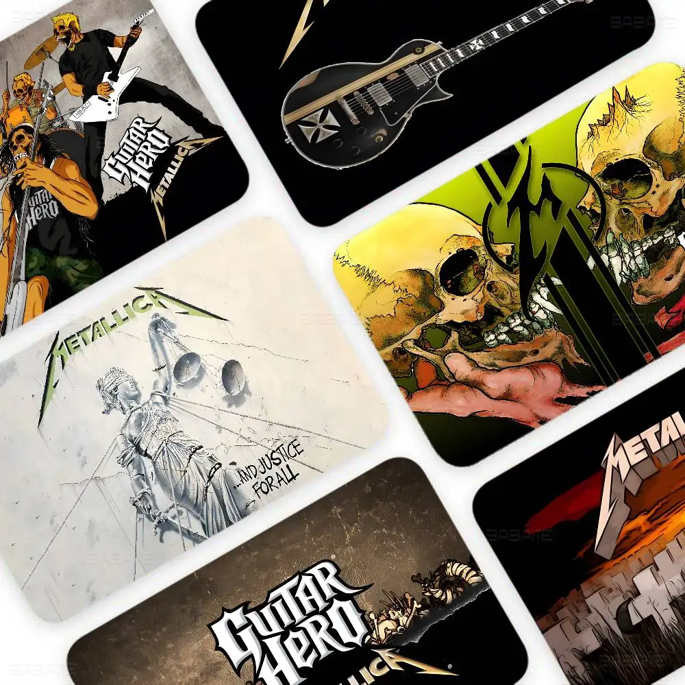 Guitar M-Metallica Diy Credit Debit Card Sticker Party Sticker Decoration Waterproof Small Chip Card Skin Sticker