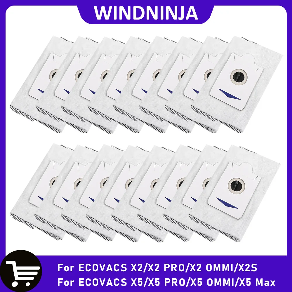 

Прочные пылесборники для роботов-пылесосов ECOVACS X5/X2/X5 PRO/X2 PRO/X5 OMMI/X2 OMMI/X5 Max/X2S, сменные запасные части