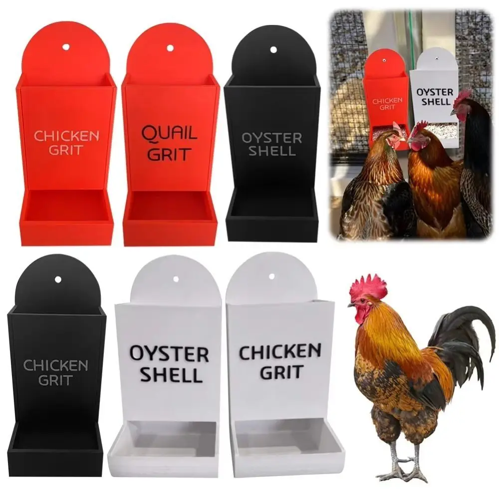 

Creative Coop Feeding Hanging Chicken Feeder Trough Wide Mouth Station Precision Home Decor Gravity Poultry Portable Feeder