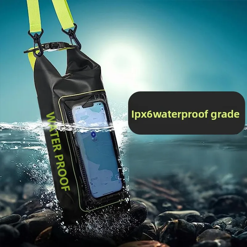 

2-in-1 PVC Waterproof Crossbody Phone Bag - Outdoor Swimming Drifting Pouch