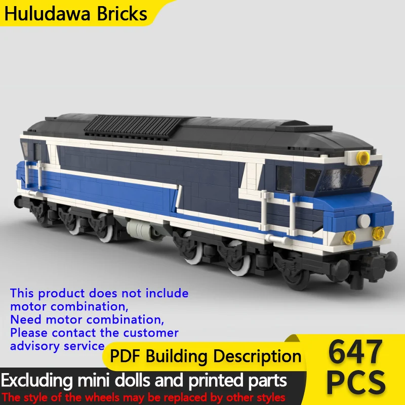 

Модель городского автомобиля MOC, строительные кирпичи, железная дорога CC 72000, дизельный поезд, модульная технология, детские праздничные подарки, сборные игрушки, костюм