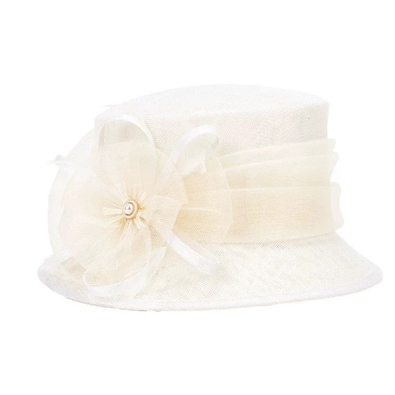 Women’s Fashion 2026 New Summer Sun Hat: British-Style Linen-Blend Straw Hat, Vintage Top Hat, Outdoor Sun Hat