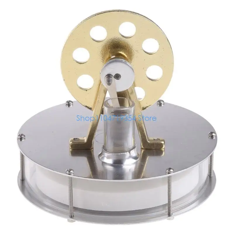 0XLD Low Temperature Stirling Engine Motor Education Model Toy Kits Steam Generator