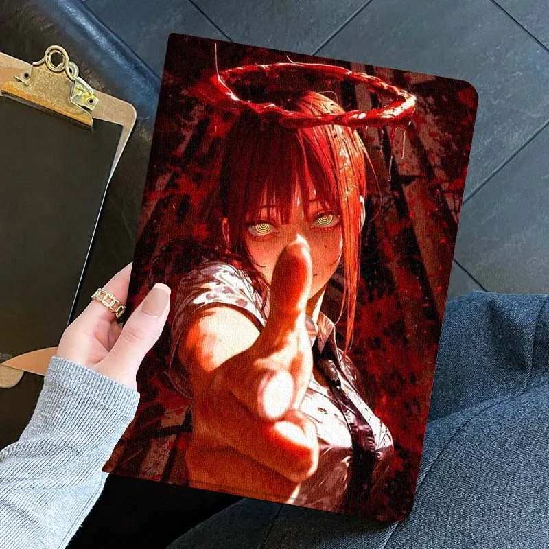 

Чехол для планшета в стиле аниме C-Chainsaw Man для Huawei Honor Pad 9 8 7 6 V9 V8 V7 X9 X8 X7 GT2 GT 10 5 13,3 13 10,1 Pro Inch