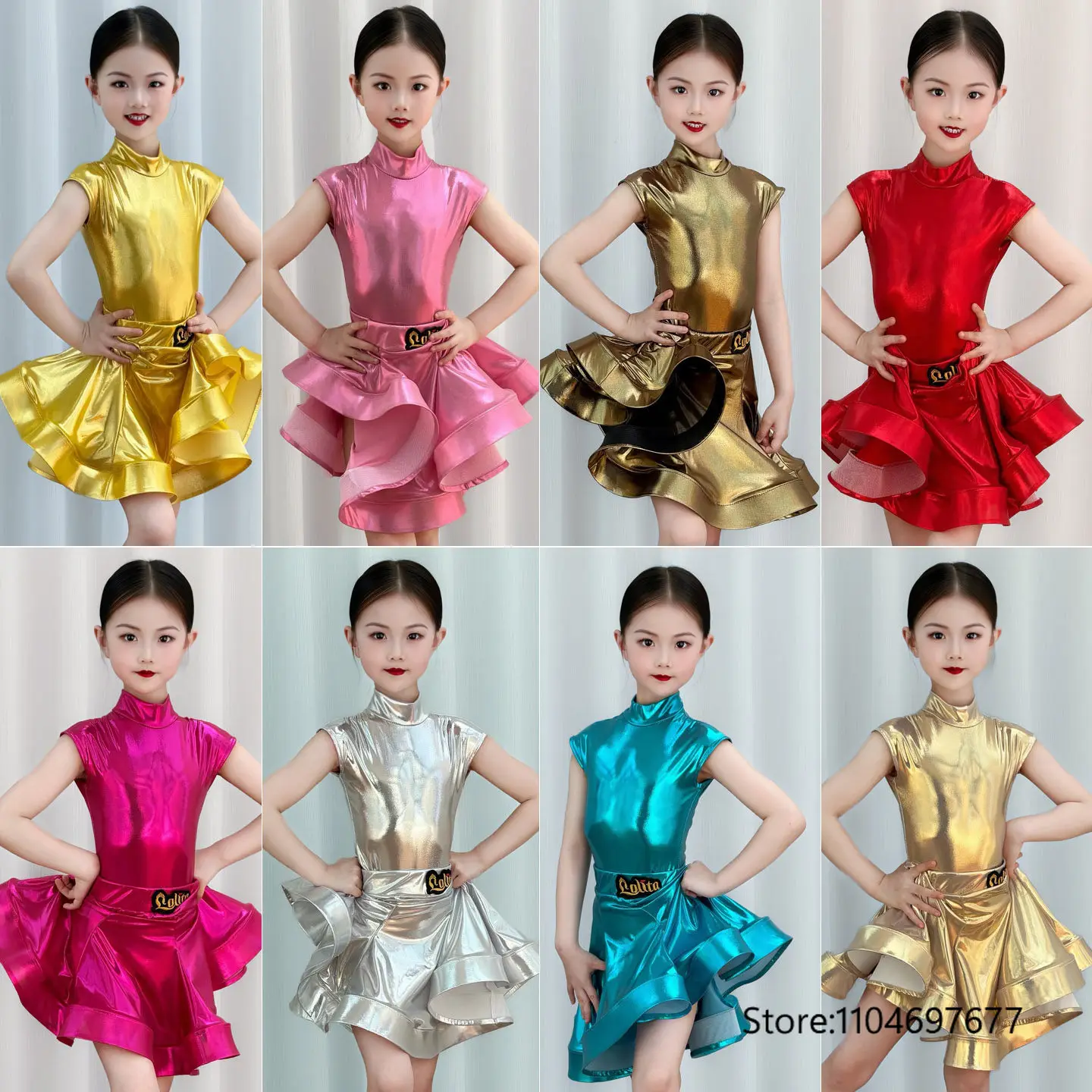 latin-dance-costume-sleeveless-shiny-high-neck-shoulder-wrap-split-set-2026-premium-style-professional-outfit-for-competition