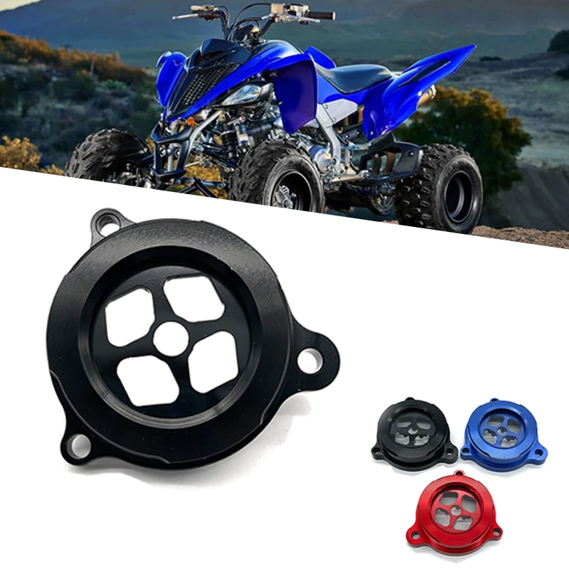 Fit for Yamaha Raptor 700 2006-2022 RAPTOR 700R 2009-2021 2022 YFM 700 700R ATV Motorcycle Transparent Engine Oil Filter Cover