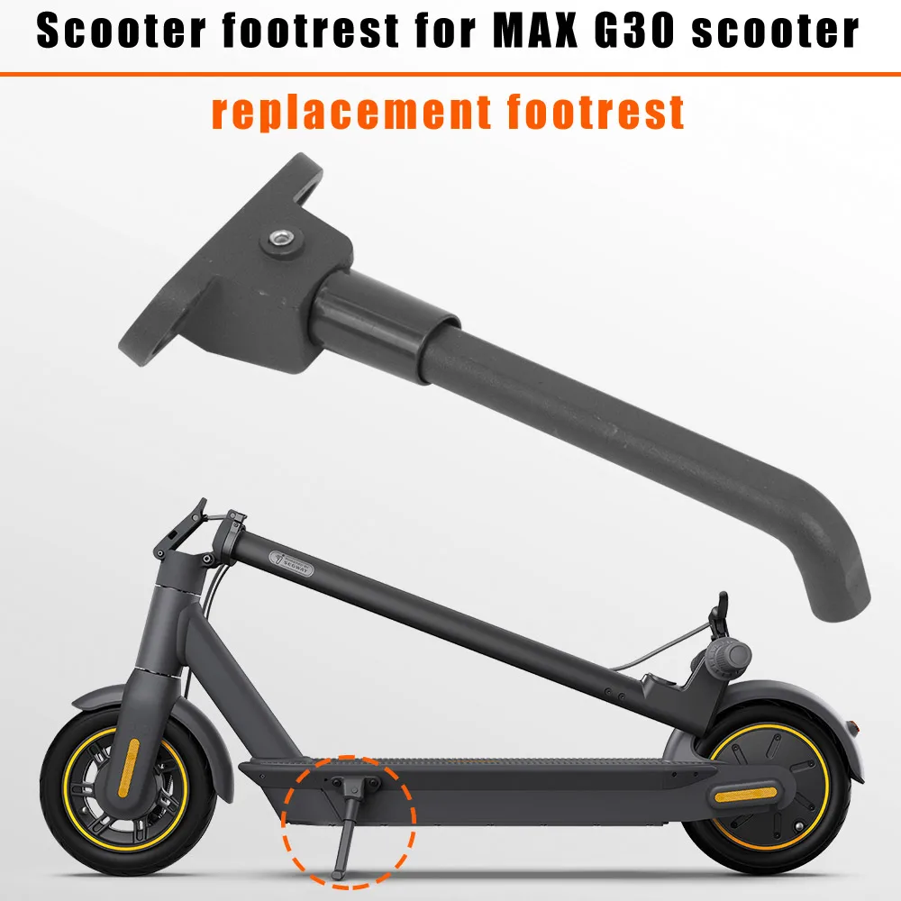 Parking Stand Kickstand Extended For Segway Ninebot MAX G30 G30D Electric Scooter Foot Support Holder Replace 15/18CM Length