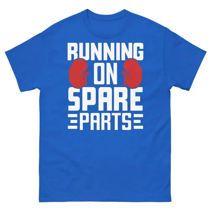 Running on Spare Parts Kidney Donor Transplant Recipient Men s Classic Tee