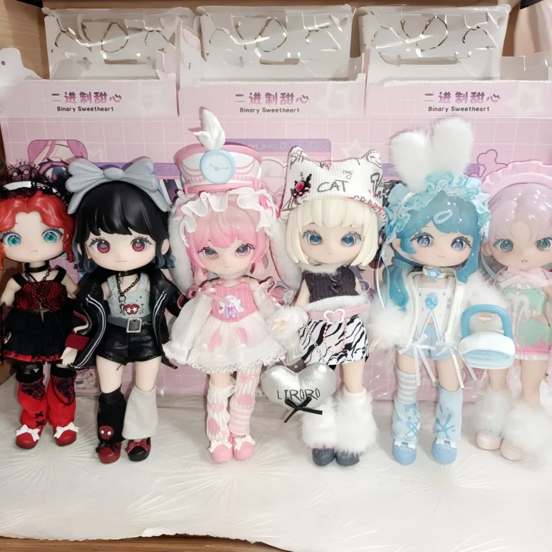 

Genuine In Stock Liroro Binary Sweetheart Series Blind Box Mobile Doll Trendy Internet Celebrity Kawaii Fairy Doll 12point Gifts