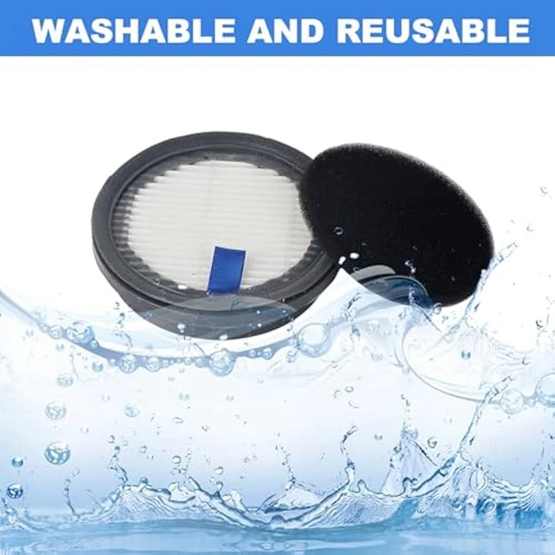 Filtros HEPA e 8 Filtros Esponja, Adequado para Afoddon A200pro, A200, ORFELD B08, C10A, C10G, NEQUARE S12, S25, S26 Series, peças sobressalentes