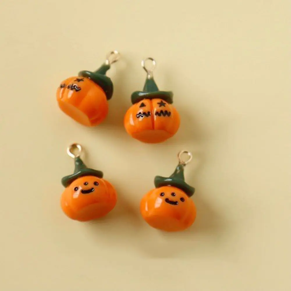 

1pc Cartoon Bracelet Resin Handmade Accessories Necklace Pendant Gift Pumpkin Pendant Halloween Charms Jewelry Making