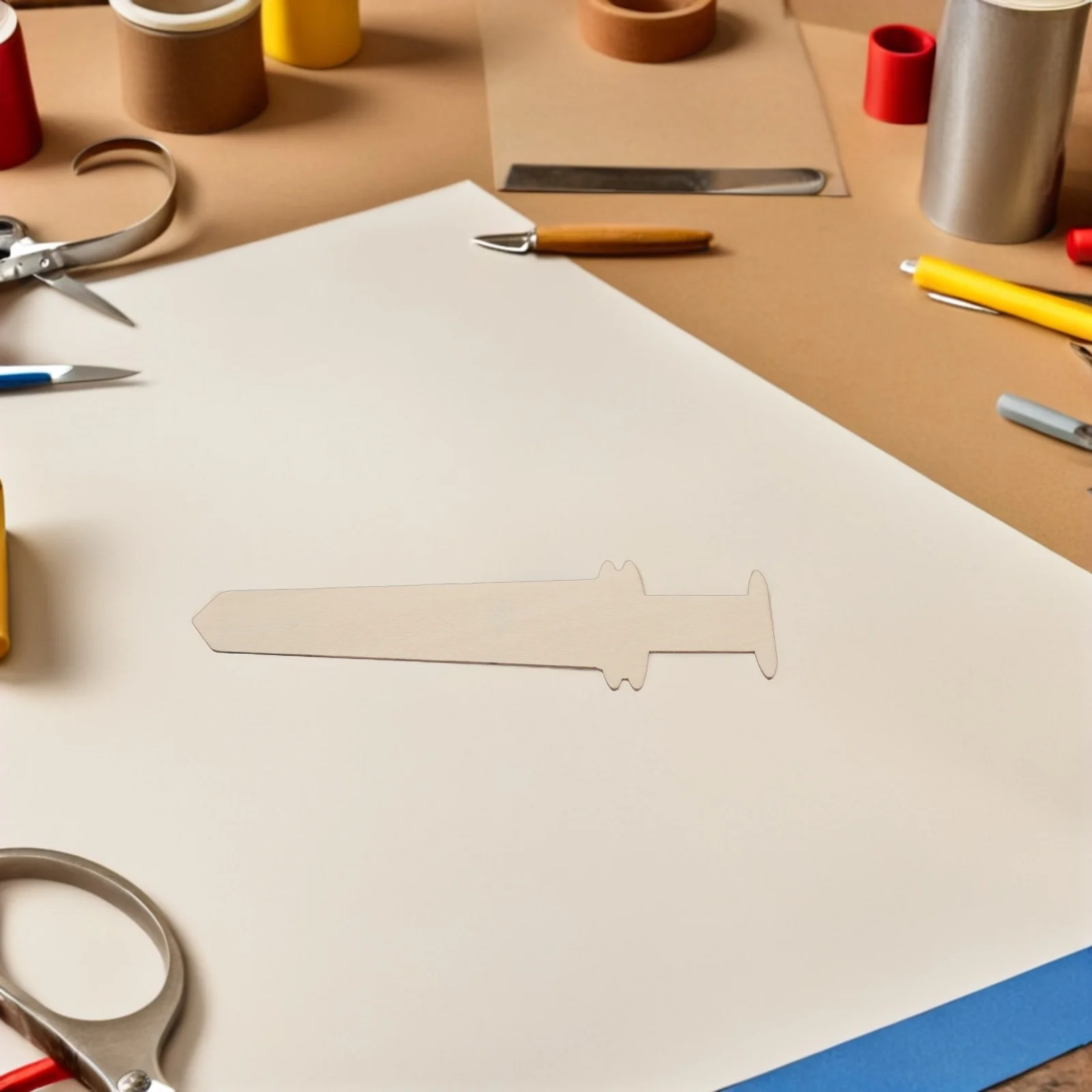 24 Stück Holzschwerter, Ausschnitte, unvollendete DIY-Bastelsets für Kinder, Malerei, leere Ornamente, Geburtstagsfeier, Dekoration, Schwerter aus Holz