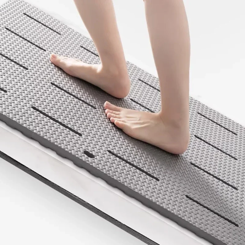 Bathroom Anti-Slip Mat, Comfortable Massage Shower Foot Pad, Non-Slip Floor Mat for Toilet Entrance, Thick Foam Cushion