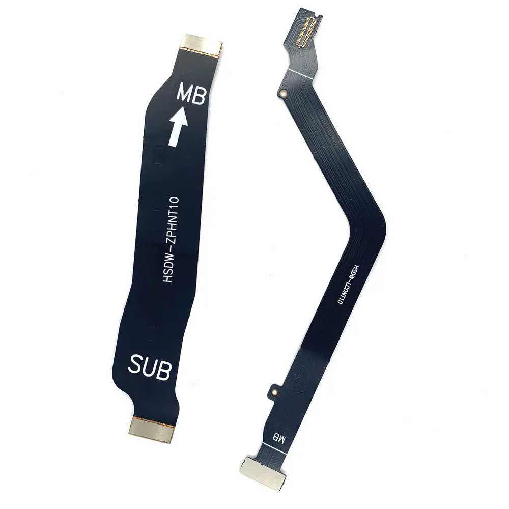 For Xiaomi Redmi Note 10 10S 10T Pro 4G 5G Main Board Connector USB Board LCD Display Flex Cable Repair Parts