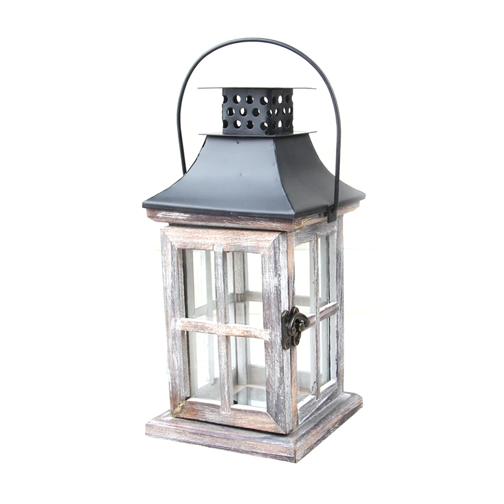 

Vintage Wooden Wall Hanging Moroccan Candle Lanterns Candle Holder Home Wedding Decoration