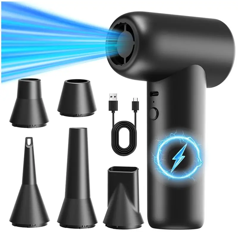 

【RECOMENDAR】Очиститель клавиатуры Air Duster 110000 об/мин струйный вентилятор мини портативный турбовентилятор электрический турбовентилятор для чистки автомобиля