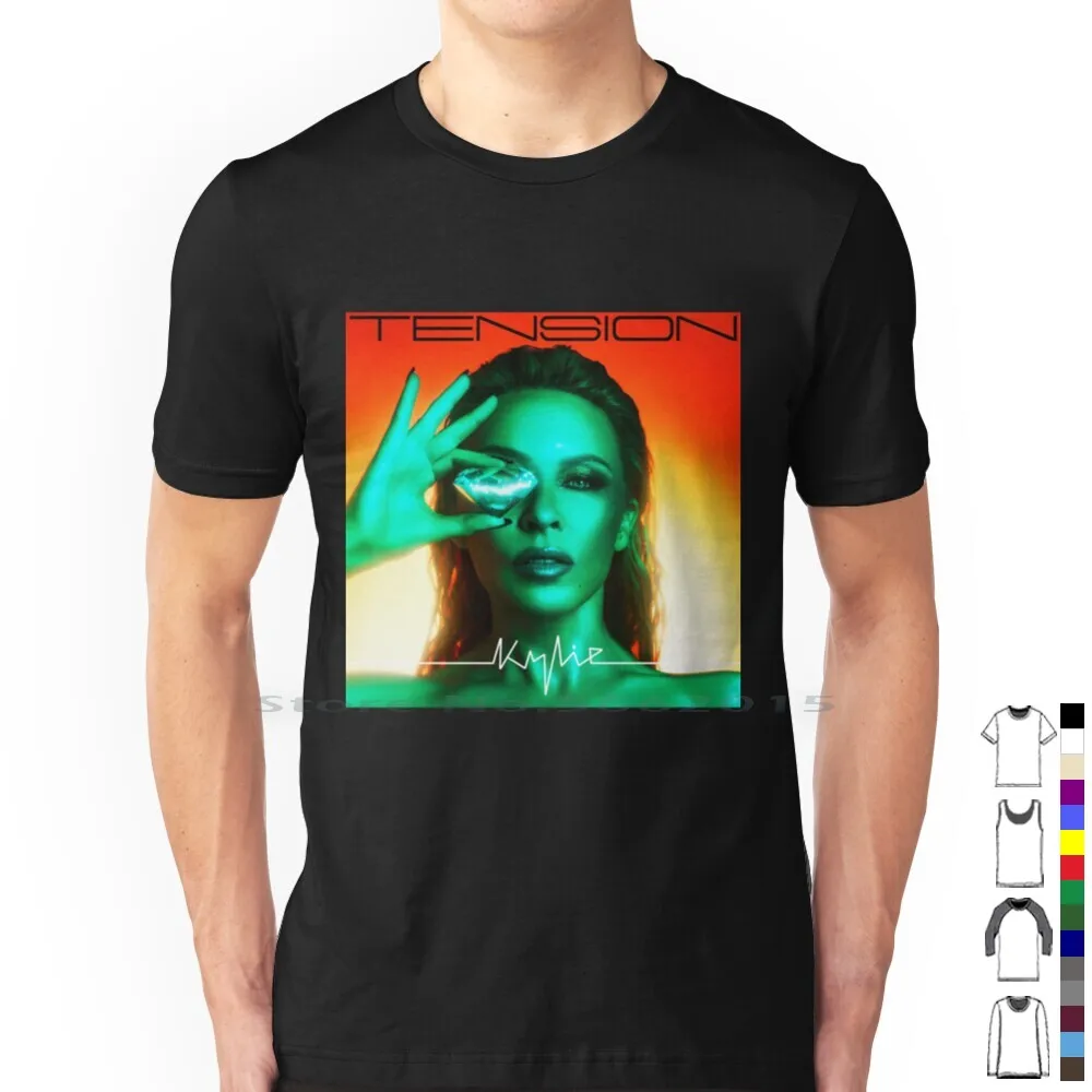 Tension 100% Cotton T Shirt Tension Kylie Minogue Tee Short Sleeve Long Sleeve Gift