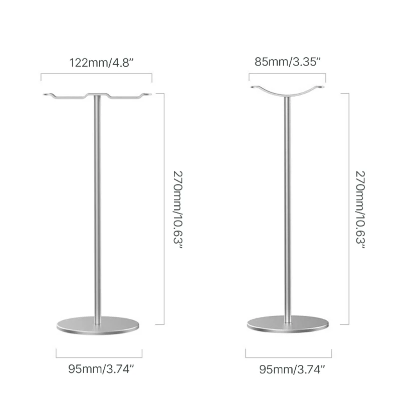 Giá đỡ nghe bằng kim loại Màn hình giữ nghe chơi game trên máy tính để bàn cho gia đình và văn phòng 448F