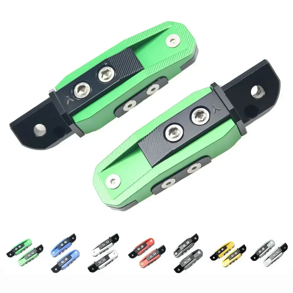 Motorcycle Rear Passenger Footrests Foot Pegs Pedal Pads For Yamaha YZF R1 R6 R1M/S
