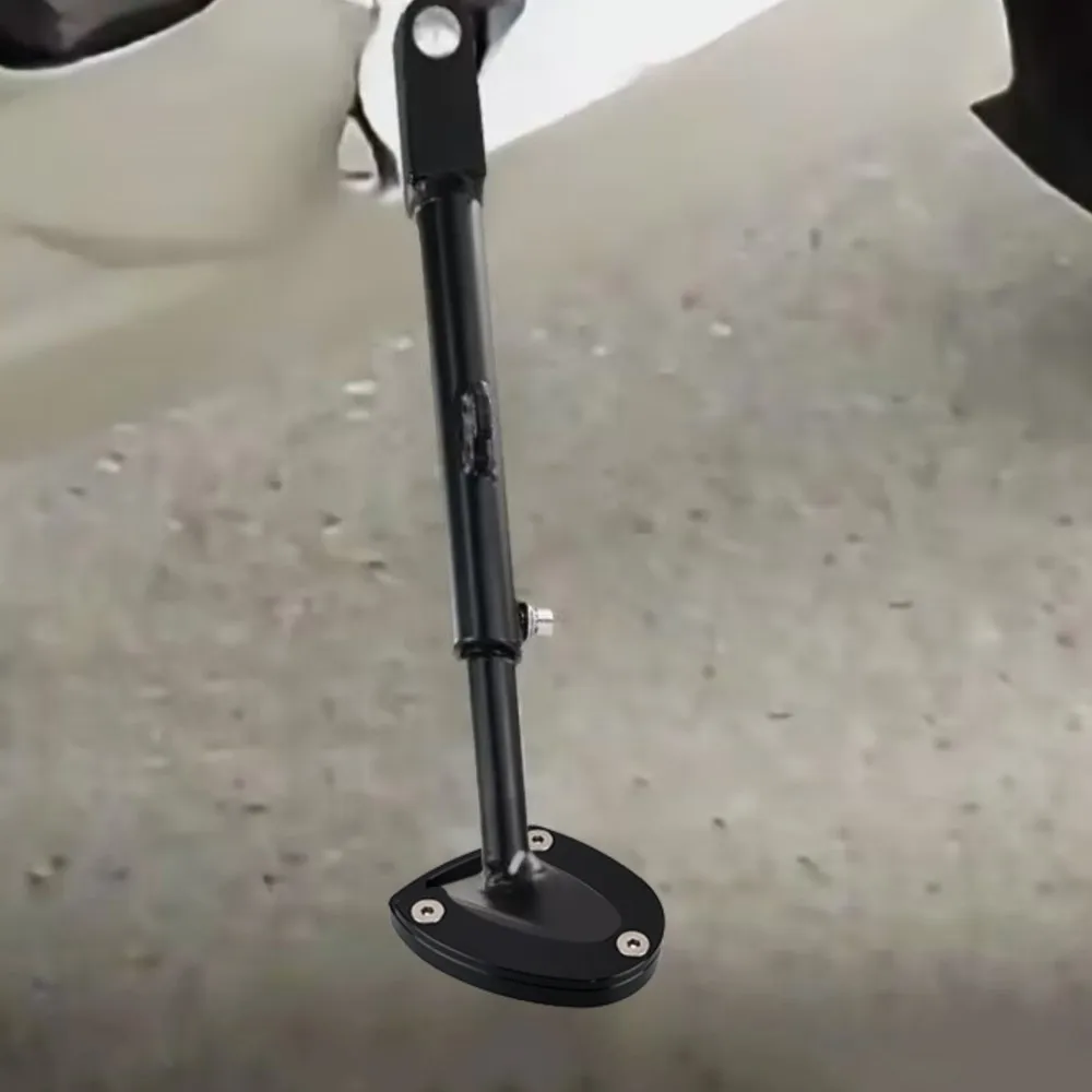 

Motorcycle Accessories For Street Triple 765 R RS S 675R 2009-2024 Kickstand Side Stand Extension Enlarger Pad auxiliary Bracket