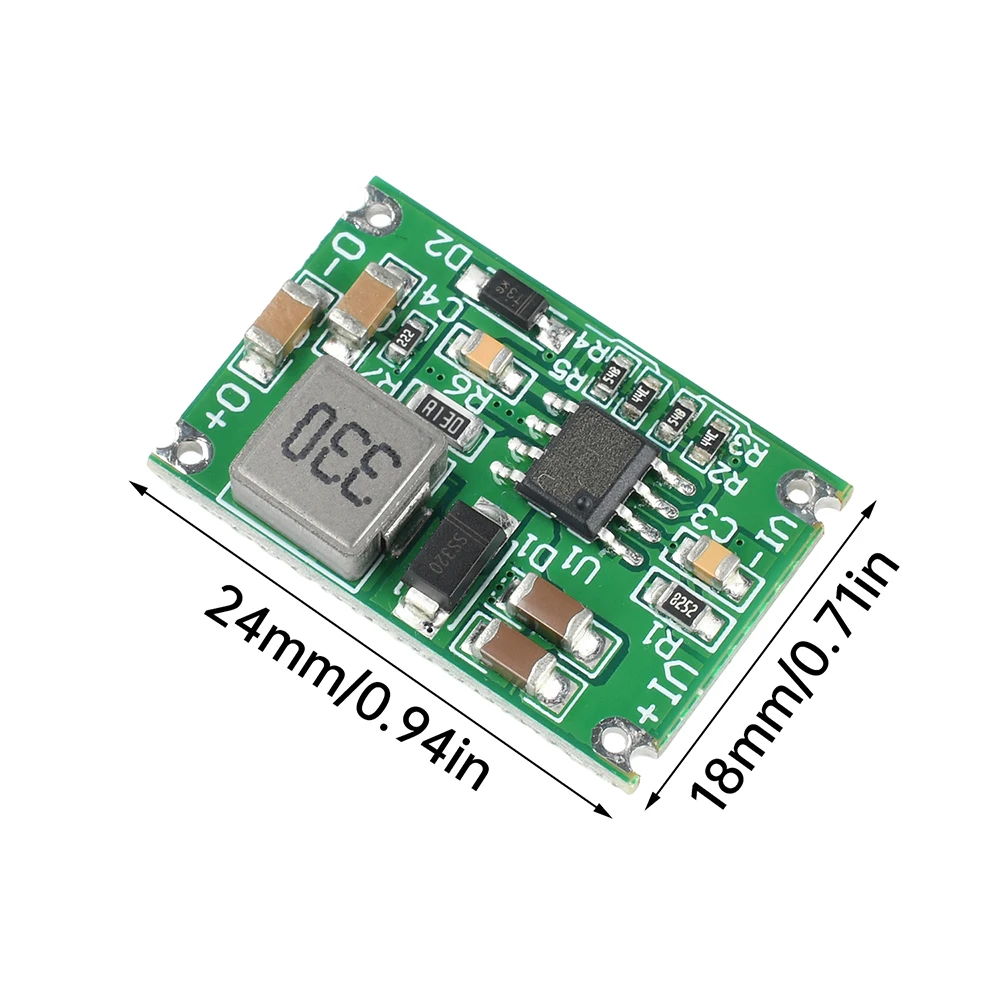 Módulo de alimentación reductor de alto voltaje DC-DC, módulo de fuente de alimentación regulador de voltaje, microcontrolador GPS de 8V 60V120V a 3,3 V/5V/12V