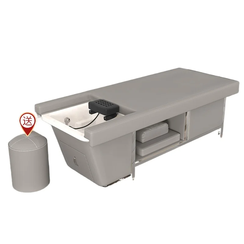 Electric Head Up Treatment Shampoo Bed Barber Shop Beauty Salon