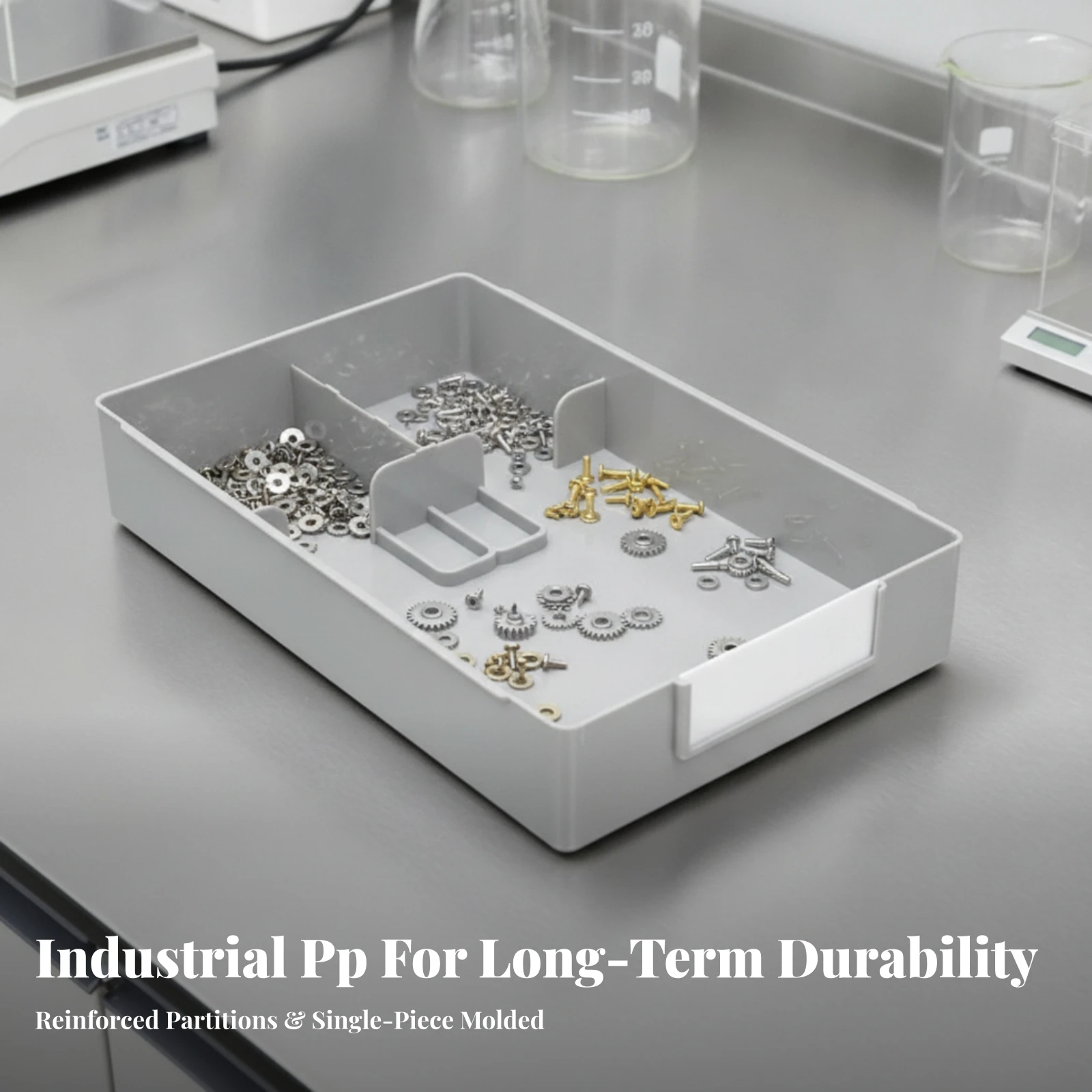 Eyewear Turnover Box Divided Compartment Eyeglass Organizer Tray Clear Eyeglass Case Storage Organizer Stackable