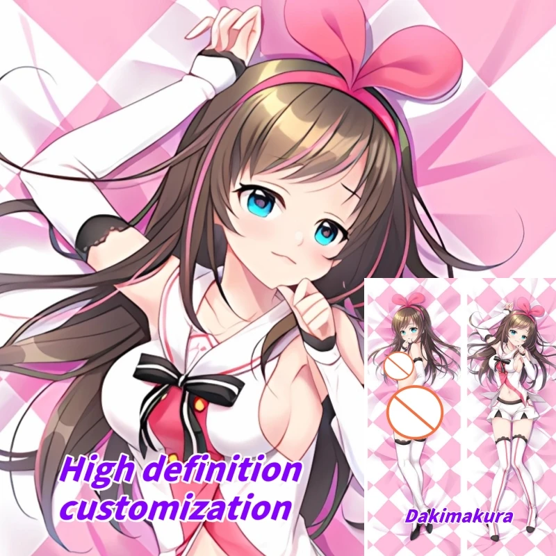 

Dakimakura Anime Pillow Case Virtual YouTuber Kizuna AI Double-sided Print Of Life-size Body Pillowcase Gifts