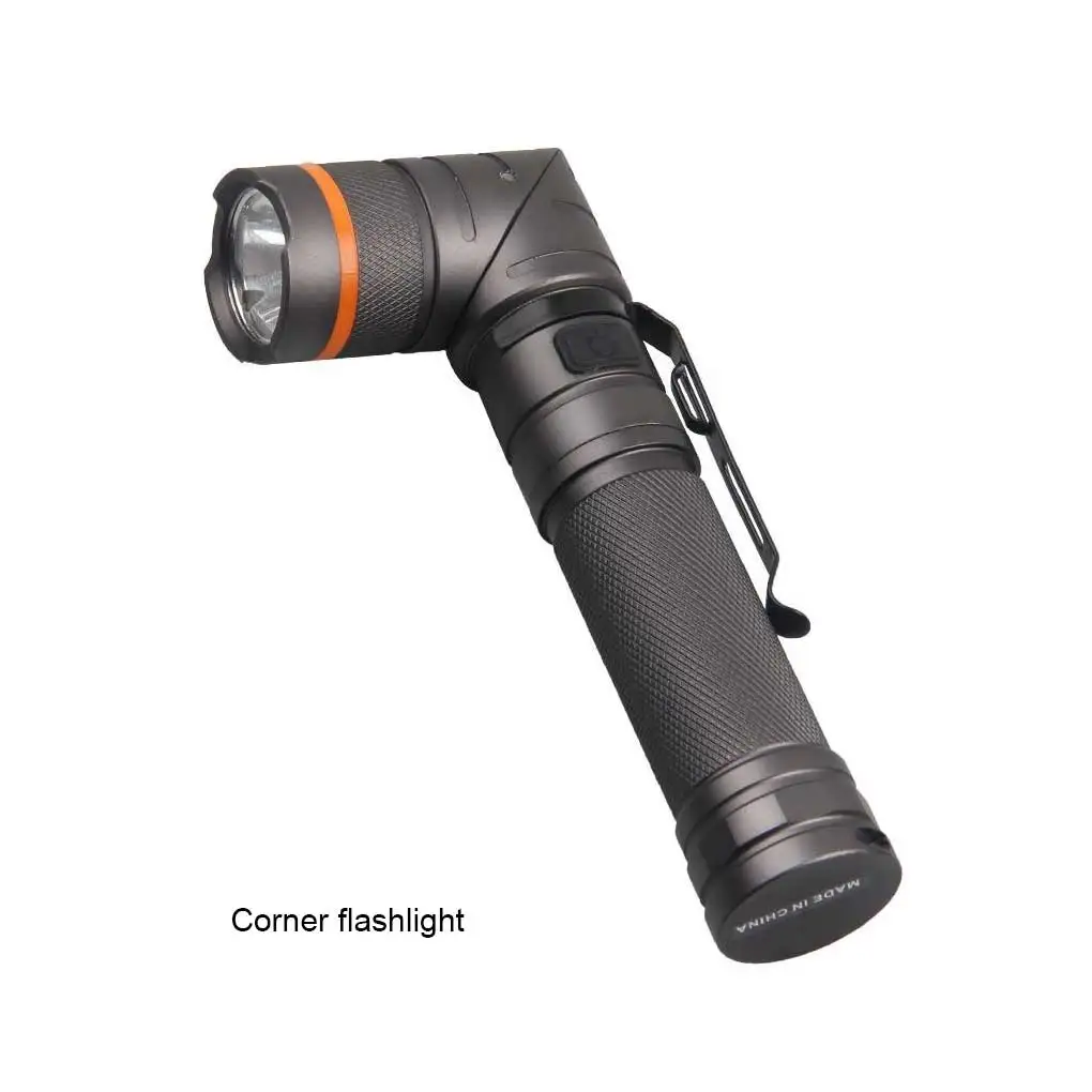 90 Degree Flashlight Torch Lightweight Powerful LED Torches Searchlight