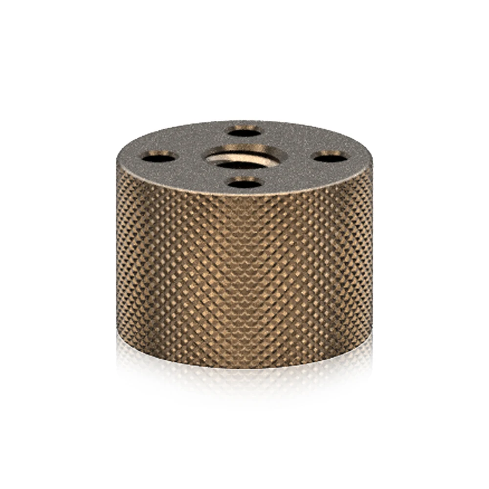 Tuerca de conexión de barril de trípode mejorada con orificio de rosca Arri 1/4 ''-20 para adaptador de montaje de tornillo de cámara brazos mágicos aparejos de trípode