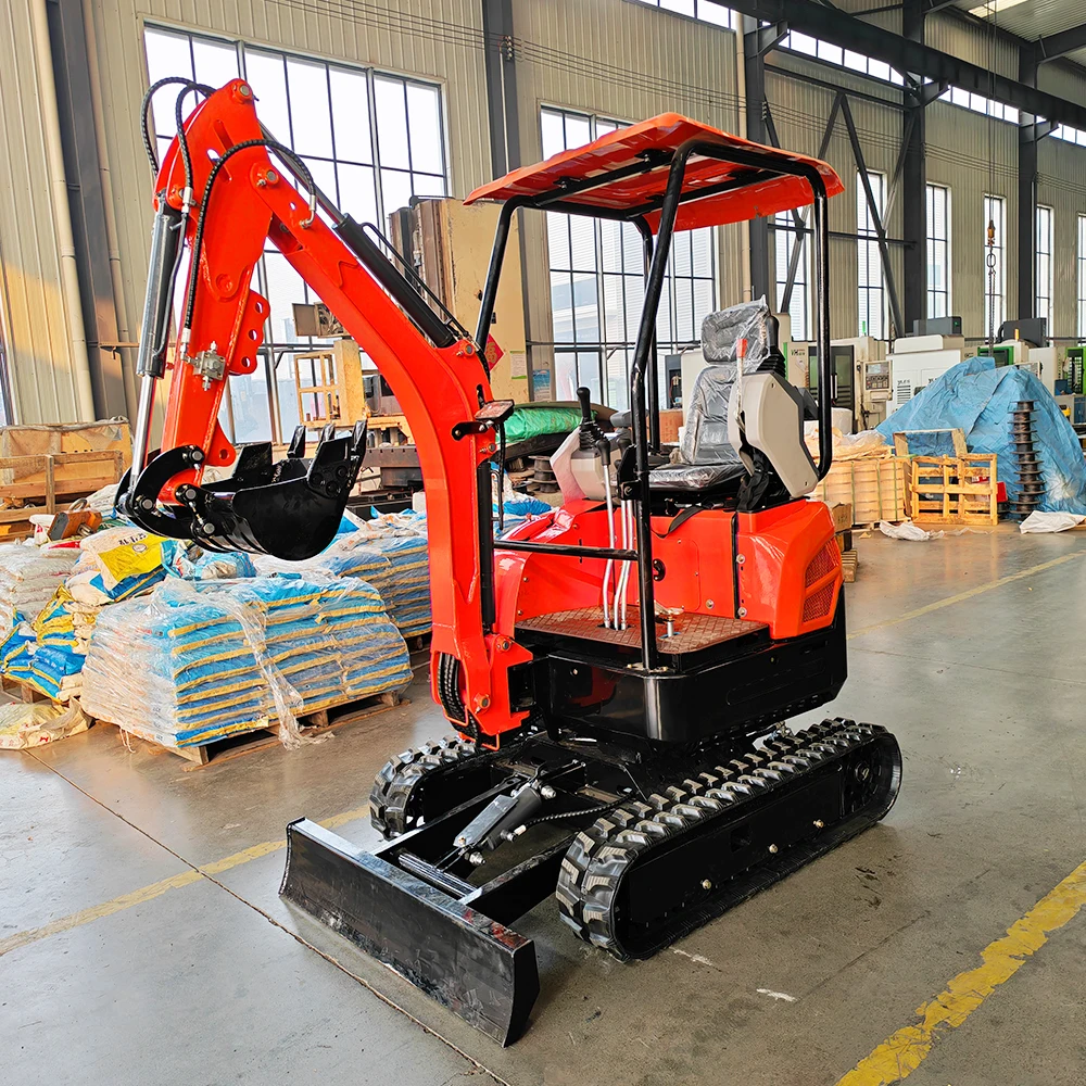 1.5T Mini Excavator - CE Certified & Customizable. Factory Direct with Technical Support