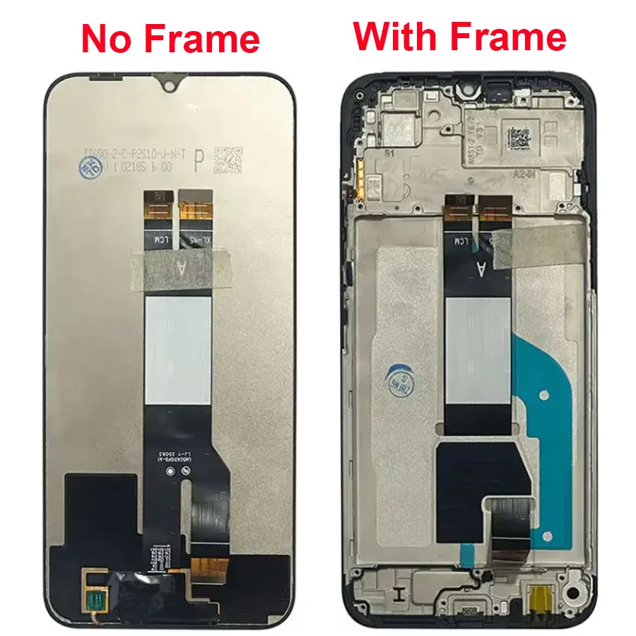 100% Tested 6.9‘‘For Xiaomi Poco C85 4G LCD Display Touch Panel Digitizer AAssembly With Frame Replacement Screen 25078PC3EE