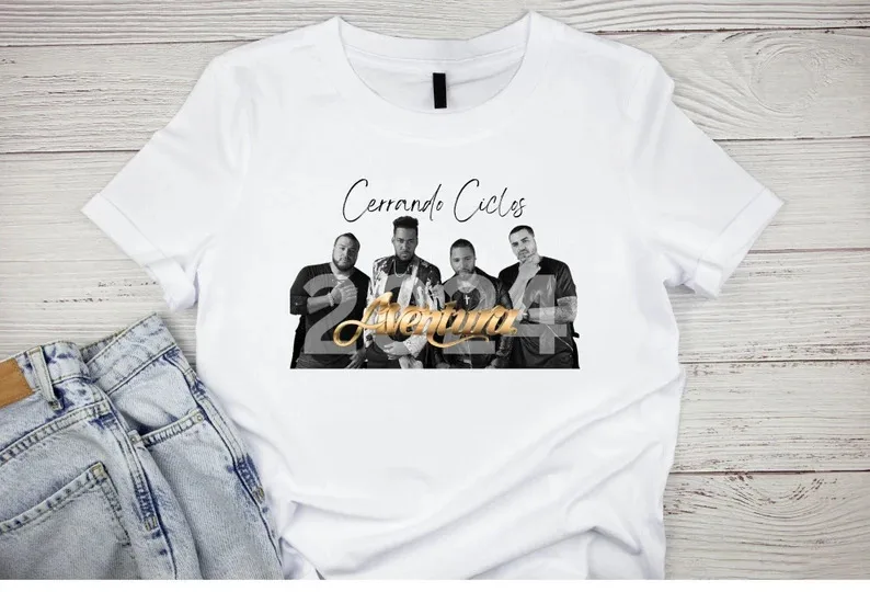 2024 Aventura Tour Cerrando Ciclos T Shirt Concert List