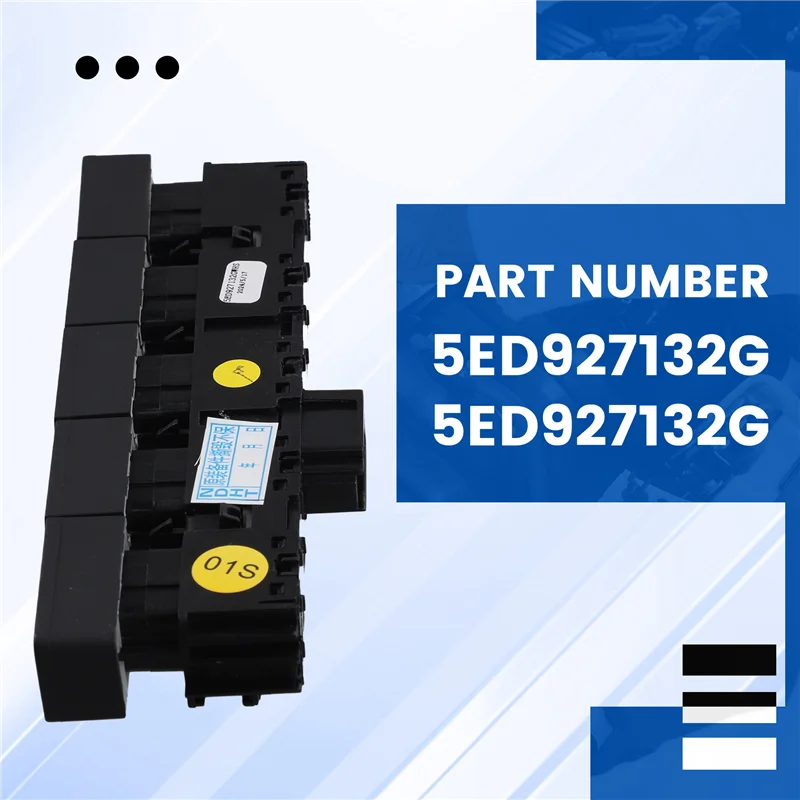

ABRU-Multifunction Switch Tire Pressure Start Stop Parking Switch For Skoda Octavia MK3 A7 2014-2023 5ED927132G 5ED 927 132 G