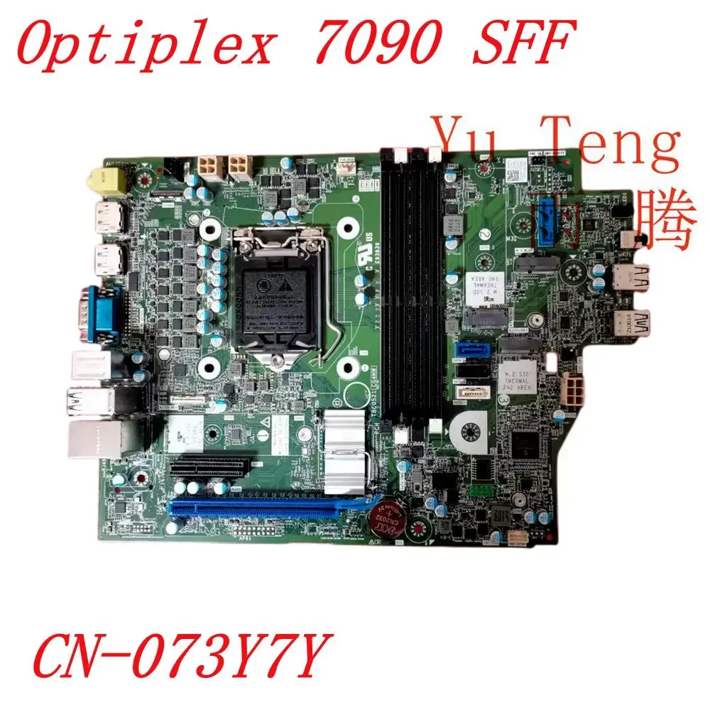 For DELL Optiplex 7090 SFF motherboard CN-073Y7Y 073Y7Y 73Y7Y motherboard 100% test ok send