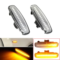 2x LED Side Marker Lights Repeater Lamp For Infiniti EX25 EX35 EX37 FX35 For Nissan Murano Skyline