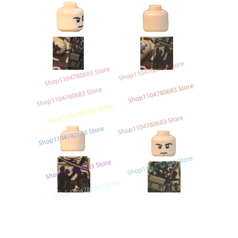 Blocs de construction militaires MOC, nouvelles figurines, mini-poupées, équipe de parachutistes soviétiques, jouets, cadeaux de vacances, collection de loisirs, ornements.