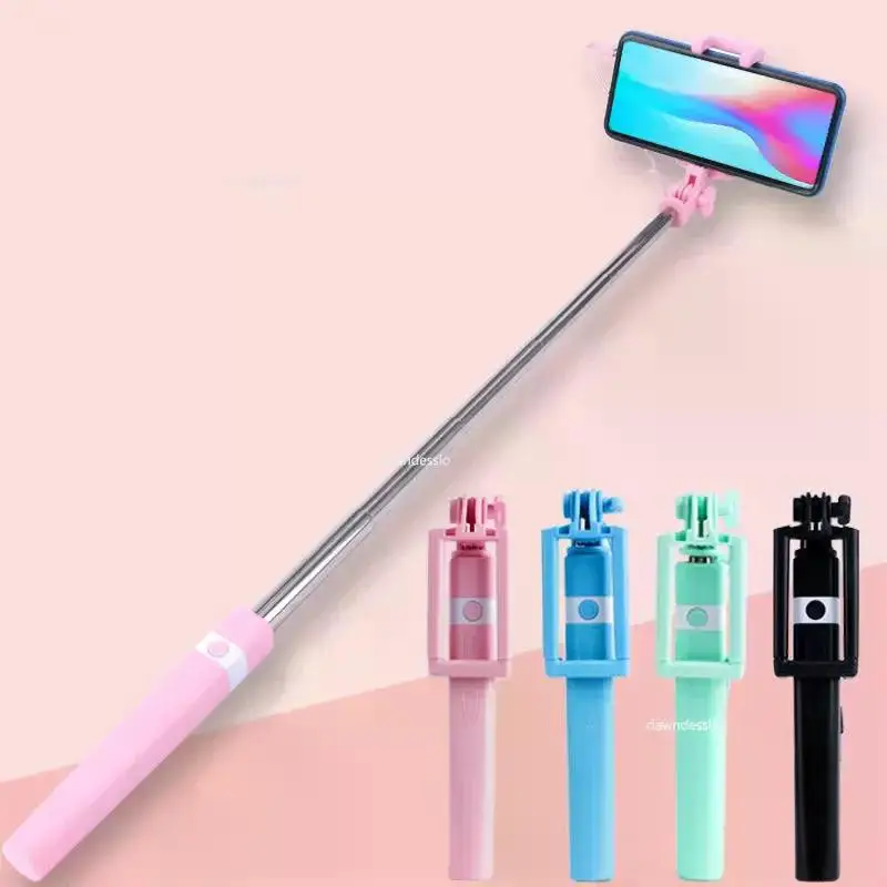 Extendable Monopod Selfie Stick Portable Handheld for IPhone 6 Plus Samsung Huawei Sony LG Xiaomi OPPO 3.5mm