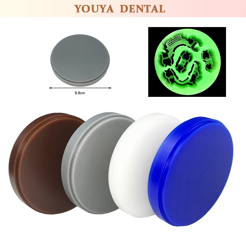 

Dental Denture Material Carving Block CAD/CAM Laboratory Wax Tray Wax Block 98x14mm Dental Carving Block Tools 1pcs