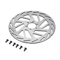 Front Rear Brake Discs Rotors Universal Stainless Iron For Ridstar Q20 electric Dirt Bike E-bikes Motorcycles Accessories