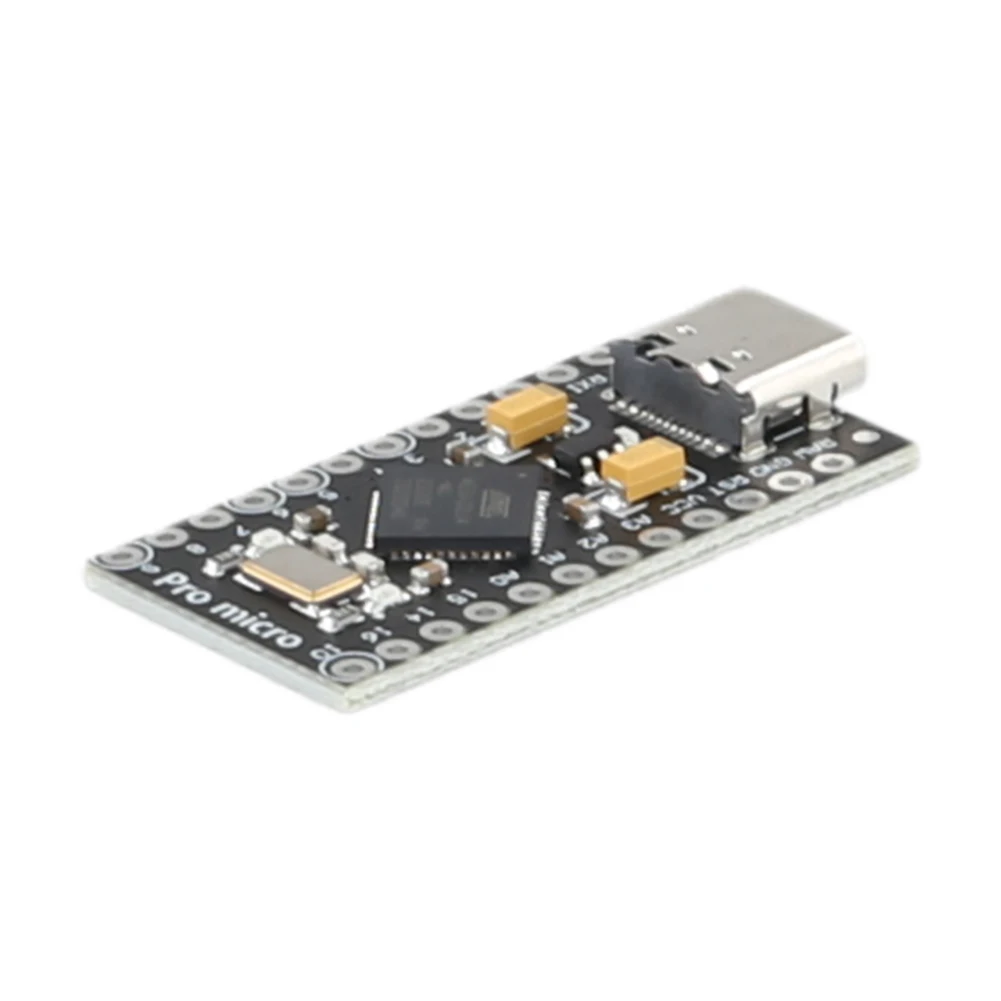 

ATmega32U4 USB Type-C Pro Micro Development Board with 2 Row Pin Header Pro Micro USB Controller Board for Leonardo USB Board