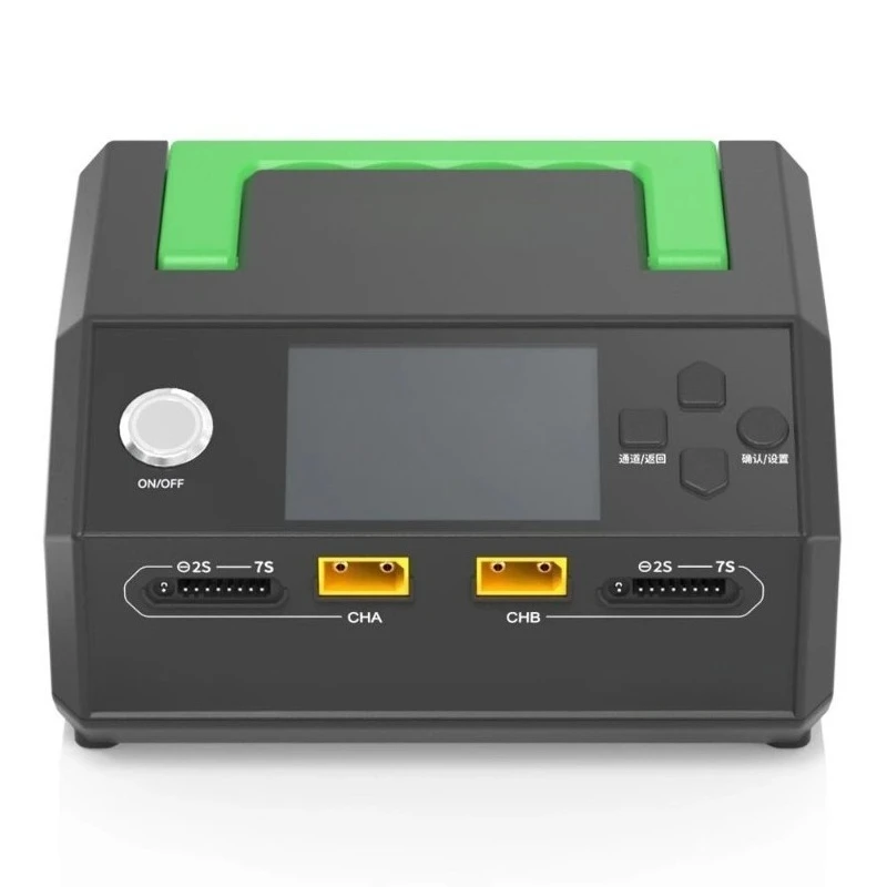 D1000 25A 1000W 2-7S Built-in 220V dual-channel plant protection battery smart charger