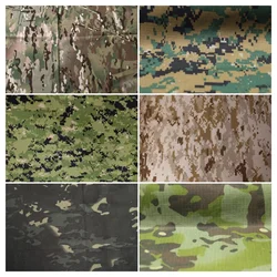 Polyester Cotton Multicam Black MCBK MC MCTP MCAP Tropic Alphine ARID Desert Camouflage Fabric A-TACS FG AOR2 CQB EMR Camo Cloth