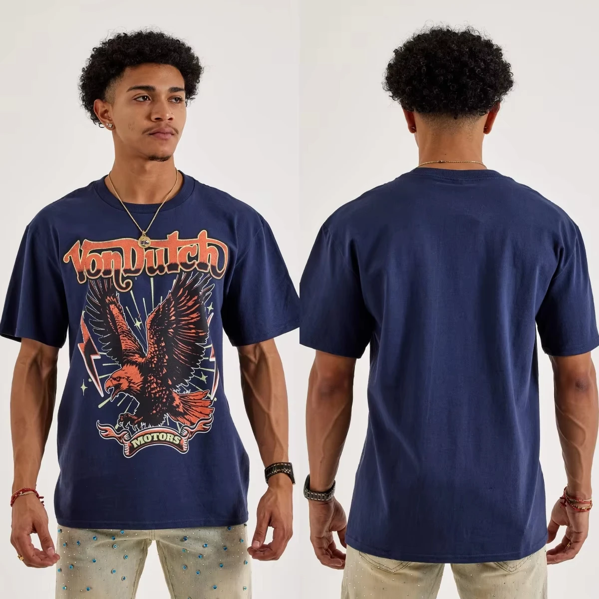 Streetwear Brand Trends - Футболка с логотипом Pop Classic Von