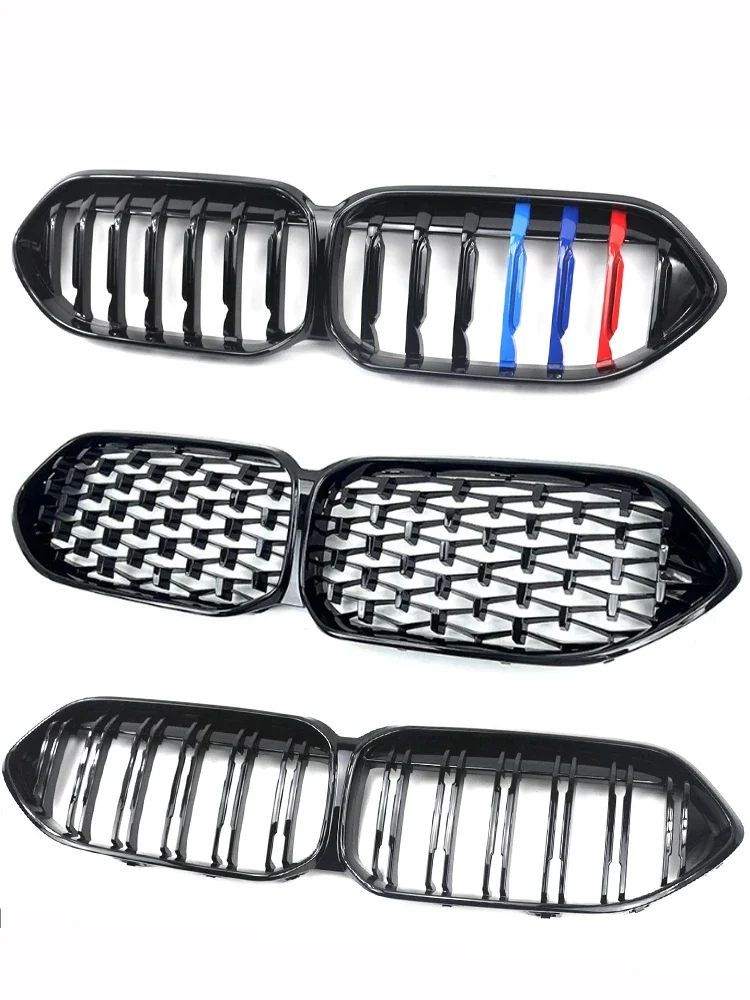 Front Bumper Racing Grille For BMW 2 Series F44 220i 225i M235i M240i 4 Doors 2020-2022 Replacement Grills Car Accessories Parts