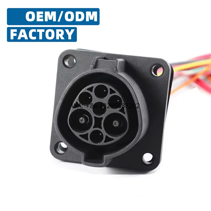 

Индийская электрическая розетка для мотоцикла, трёхконтактная, тип 6, для зарядки электротранспорта, силовая розетка 0,5 м