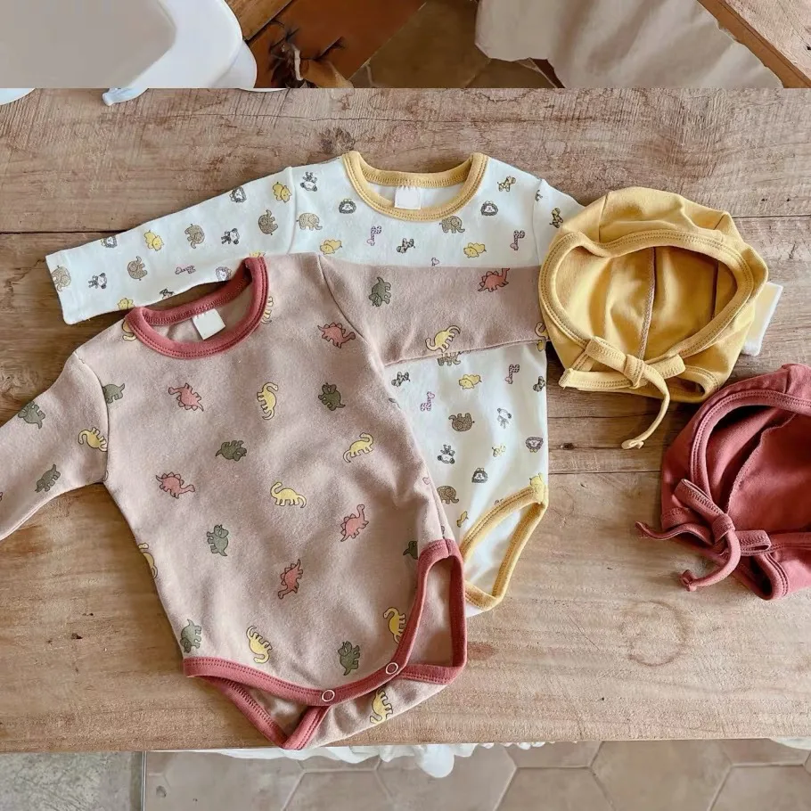 

Girls Crawling Clothes 2026 Spring New Cute Bag Fart Clothes Fashionable Casual Daily Soft and Comfortable Wear