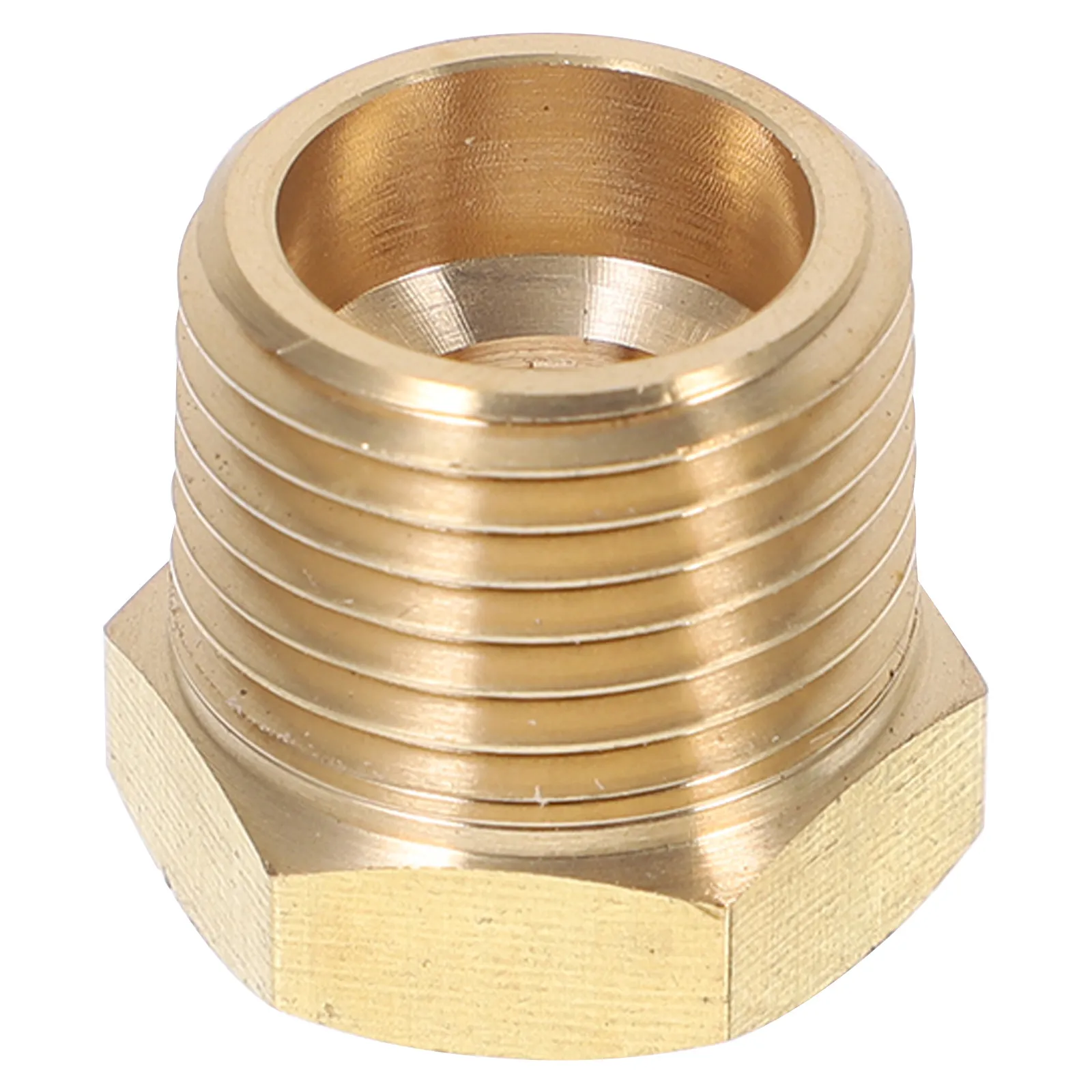 1/2 Inch Stainless Steel Hose Fitting Adapter – 1/2" to 1/4" Coupling Connector for Water Air Garden Use