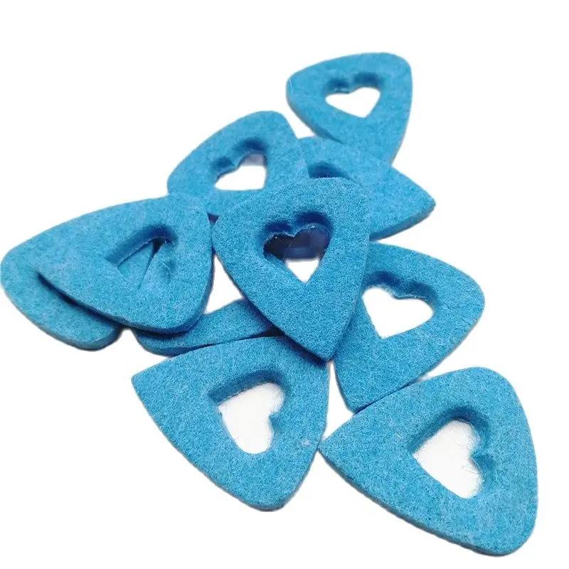 Guitar Pick, Many Model Popular Style, Blue Color Heart PVC Pearl Wool Metal, Cheap Guitar Pick