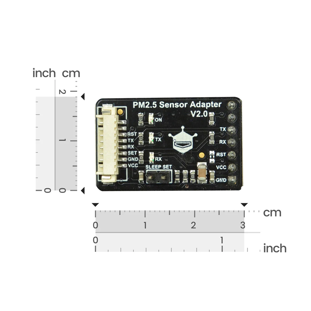 DFRobot Air Quality PM1.0 PM2.5 PM10 Monitor Sensor with Smog Particles Temperature & Humidity Detect for Arduino STM32